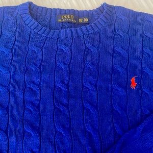 Mens Polo Ralph Lauren XXL Cable Knit Sweater